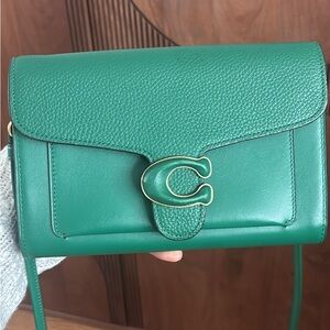 Coach Vibrant Green Crossbody Bag